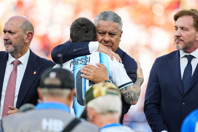 Claudio Chiqui Tapia, presidente de la Asociación del Fútbol Argentino. 