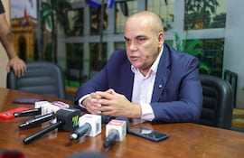 Basiio "Bachi" Núñez (ANR, HC), presidente de la Cámara de Senadores.