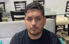 Walter José Galindo Domínguez, presunto capo narco preso.