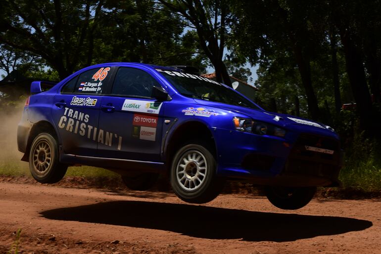 La RC2N quedó en manos de Cristian Vargas y Marcos Méndez, con el Mitsubishi Lancer EVO X.