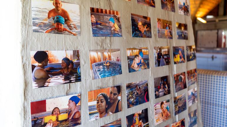 Reactivar el servicio de hidroterapia es otro de los objetivos. Es un espacio esencial para muchas familias de Teletón.