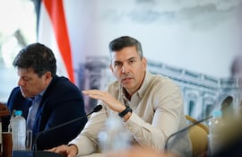 El presidente de la República; Santiago Peña, lideró la reunión del Consejo Asesor Agrario