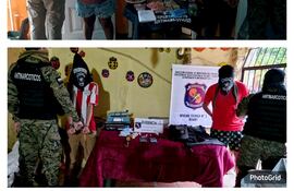 Caen cuatro personas en Lambaré tras operativos antinarcóticos.