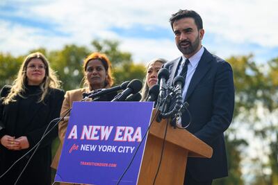 Zohran Mamdani, alcalde electo de Nueva York.