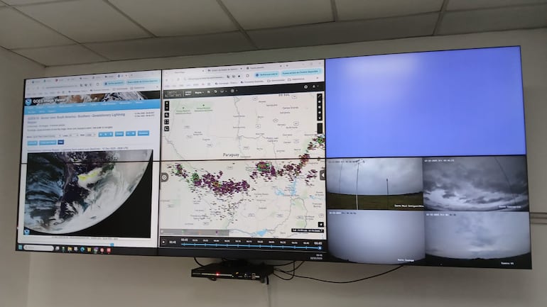 Persisten núcleos de tormentas de gran desarrollo, advierte Meteorología