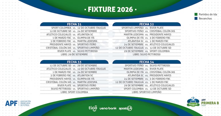 Fixture 2026.