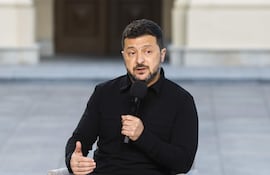 Volodímir Zelenski, presidente de Ucrania.