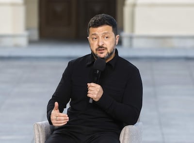 Volodímir Zelenski, presidente de Ucrania.
