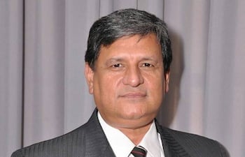 Bernabé Peralta, ex presidente de la Caja de Jubilación Municipal.