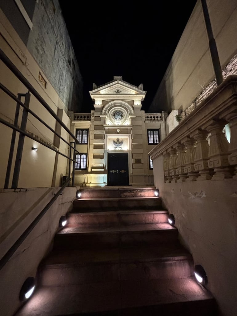 El histórico templo de la Calle Palma.