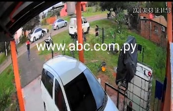 Enfrentamiento a tiros en la ciudad de Tava’i, departamento de Caazapá.