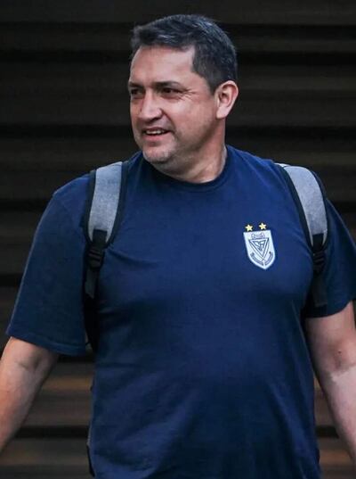 Aldo Bobadilla (48 años), director técnico del Sportivo Ameliano.