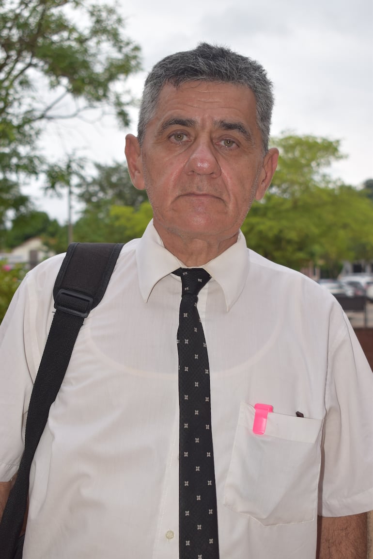 Abogado José Luis Recalde.