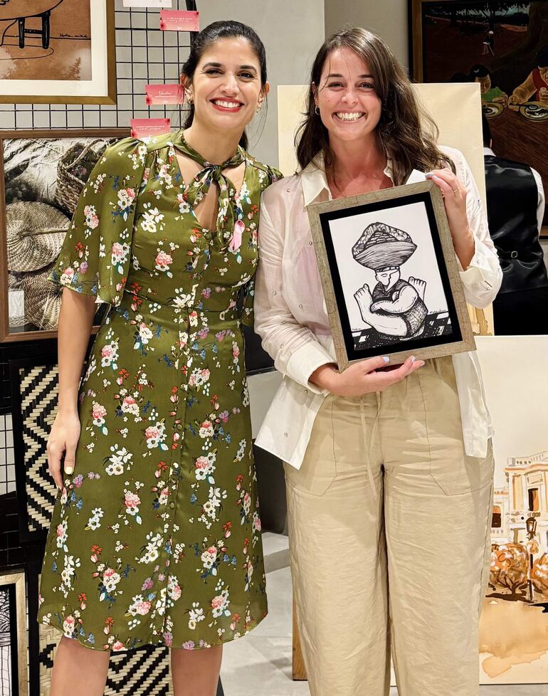 Pache Palacios y María Courel.