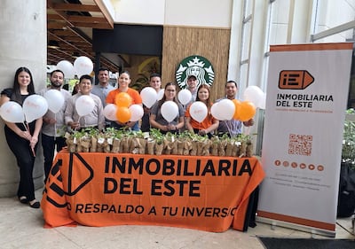 Idesa entregó plantines como parte de su plan ambiental.