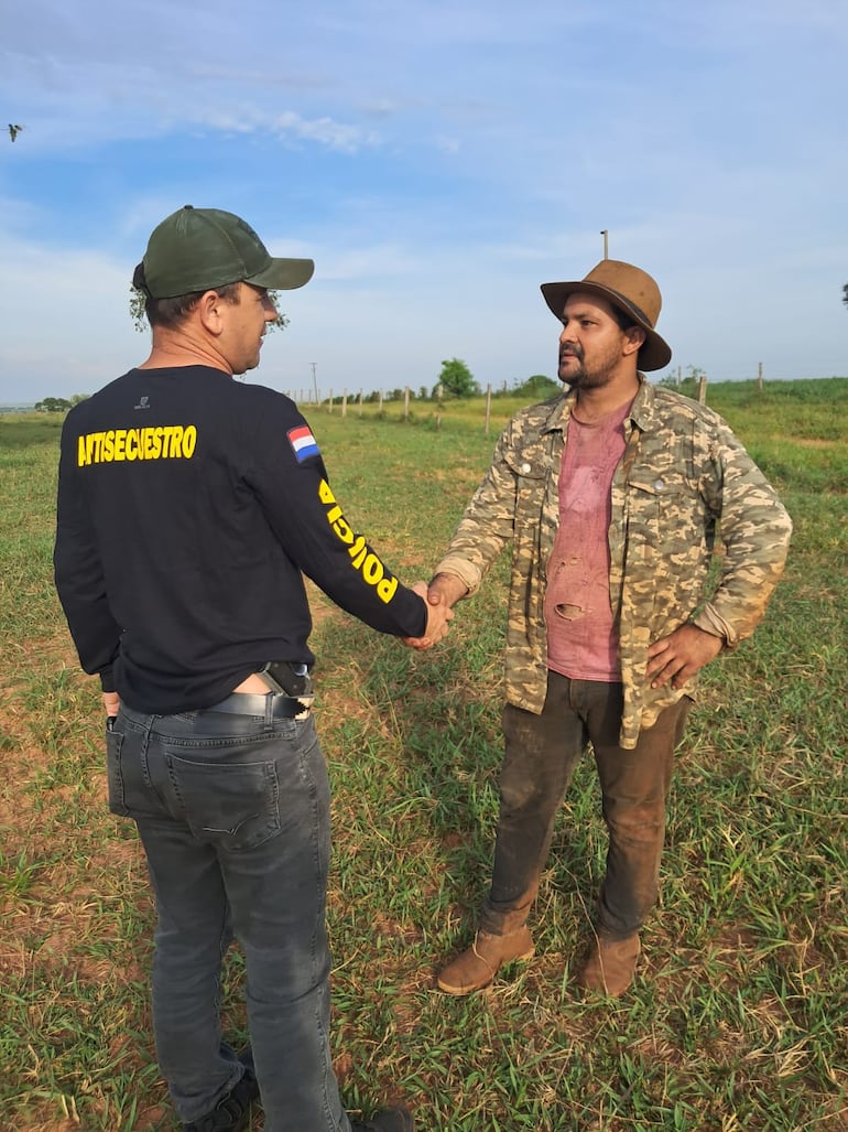 Liberan a trabajador de estancia secuestrado en Capitán Bado