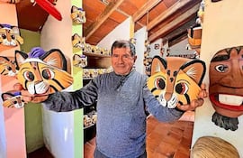 Néstor Portillo fue el encargado de elaborar los trofeos oficiales de los Juegos Panamericanos Junior Asu 2025.