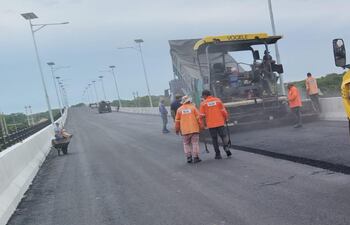 Avanzan los trabajos sobre la ruta PY19, tramo 1 Alberdi, Villa Franca, Pilar.