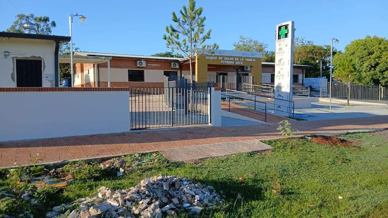 Algunas USF, como la ubicada en la compañía Potrero Arce, en Acahay, presentan mayor avance.