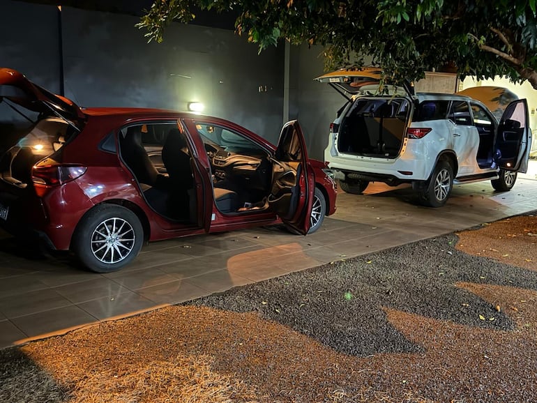 Imágenes del megaoperativo llevado a cabo esta madrugada en Alto Paraná, Itapúa y Caazapá.