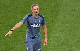 Luis Enrique, técnico de PSG.
