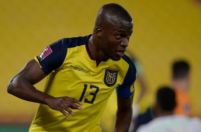 Enner Valencia, delantero de Ecuador.
