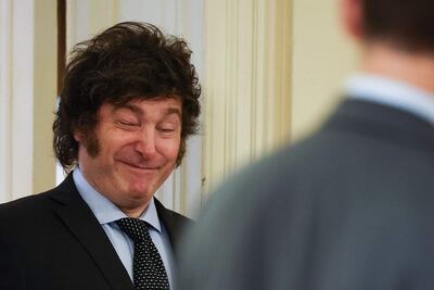 Javier Milei, presidente de la Argentina.