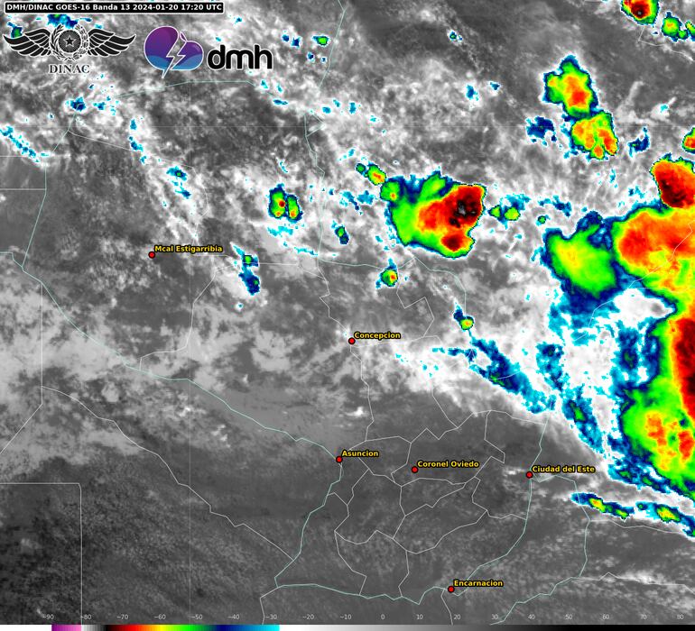 Alerta por tormentas para esta tarde.