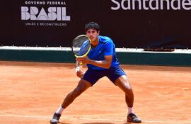 Daniel Vallejo ya tiene rival y horario de su debut mañana martes en el ATP 75 Challenger Santiago.