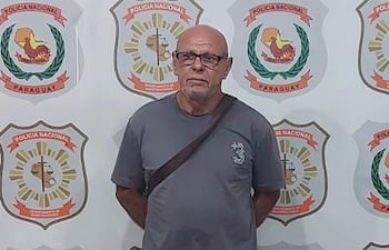 Enrique Rojas Ravinovich, capturado en Mariano Roque Alonso por un asalto en Asunción.