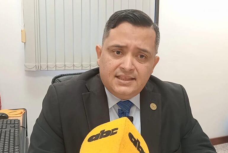 Abogado Mario Peralta, juez de Pedro Juan Caballero.