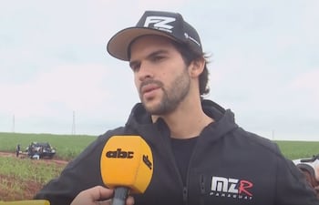 El piloto mundialista paraguayo Fau Zaldívar (25 años) habló en exclusiva para ABC en el Rally de Caaguazú en el que acompaña a su hermano Migue.