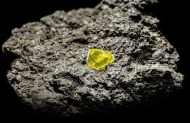 Joya de lujo en la mina Kimberley.