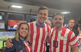 Lizarella Valiente, Santiago Peña y Óscar "Nenecho" Rodríguez. (foto de archivo).