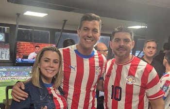 Lizarella Valiente, Santiago Peña y Óscar "Nenecho" Rodríguez. (foto de archivo).