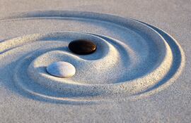 Símbolo del yin y el yang.