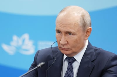Vladimir Putin, presidente de Rusia.