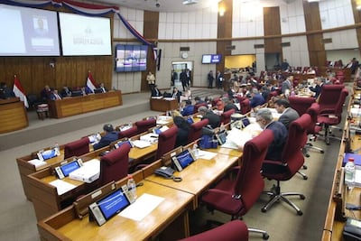 Imagen ilustrativa del pleno de la Cámara de Diputados, que hoy salvaría a seis intendentes.