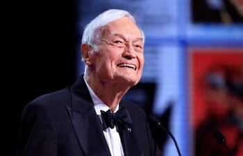 Roger Corman durante la ceremonia de cierre de la edición 76 del Festival de Cine de Cannes, en mayo de 2023.
