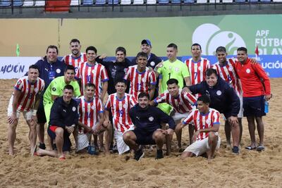 Los Pynandi hicieron un festejo anticipado este sábado, al consagrarse campeón de la Zona Sur de la Liga Evolución de Fútbol Playa 2025.
