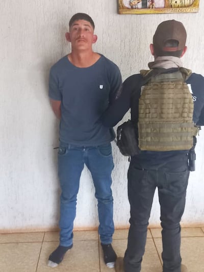 Elvio Lidubino López Fleitas, alias Tacuara, capturado por el asalto fatal en San Alberto.