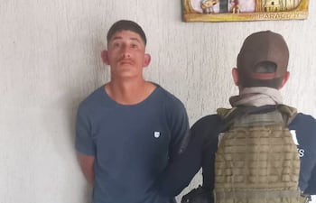Elvio Lidubino López Fleitas, alias Tacuara, capturado por el asalto fatal en San Alberto.