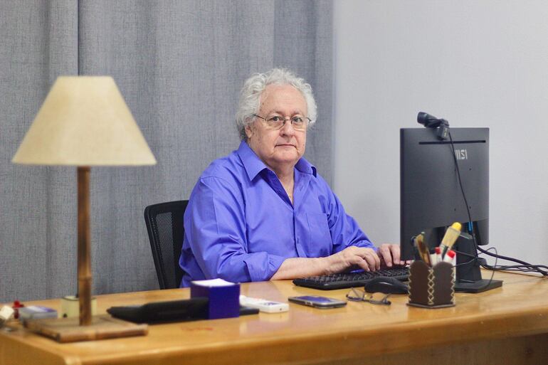 Julio Edgar Velilla, presidente de Tintorería Española.