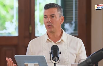 Este domingo se emitió un nuevo episodio del podcast del presidente Santiago Peña.