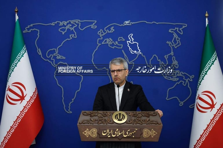 Ismail Baqaei, portavoz del Ministerio de Asuntos Exteriores de Irán.