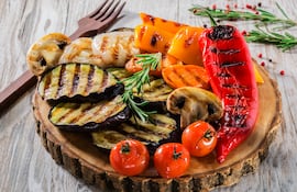 Vegetales a la parrilla.