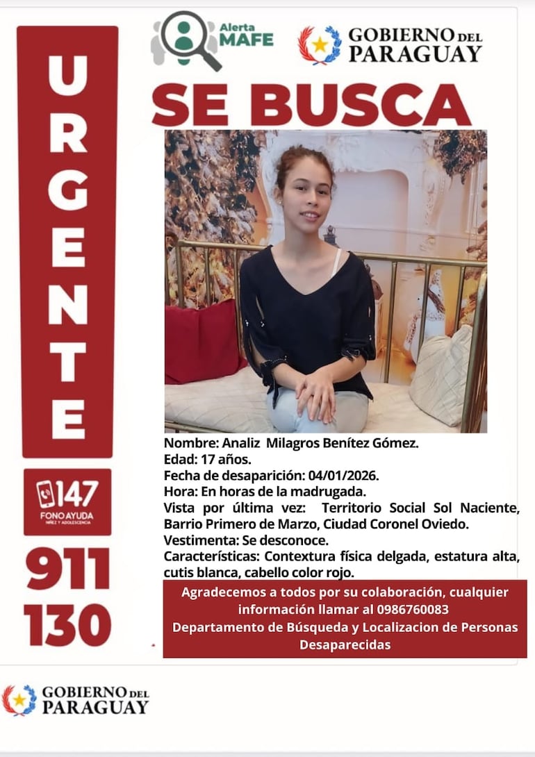 Policía nacional desaparecidos