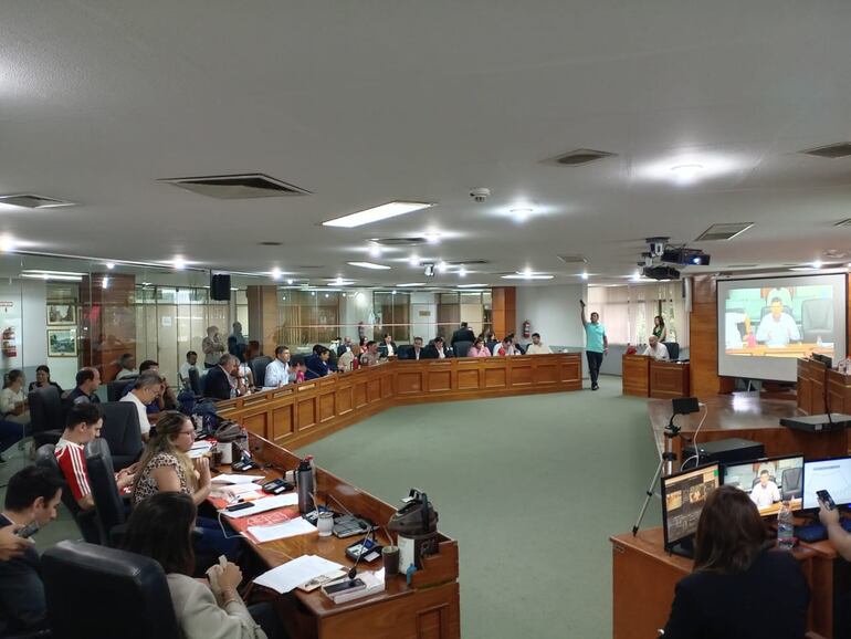 Sesión de la Junta Municipal de Asunción de este 26 de marzo de 2025
