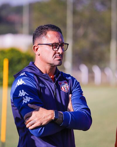 Rodrigo Sebastián Vázquez (44 años), director técnico uruguayo del General Caballero de Juan León Mallorquín.