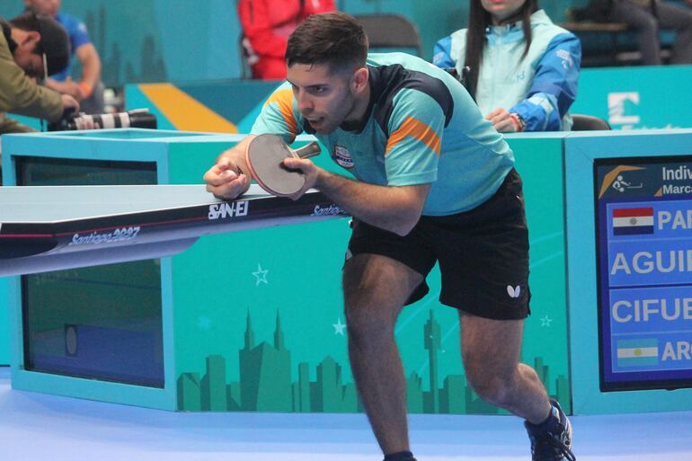 Marcelo Aguirre quedó fuera de competencia en Santiago 2023